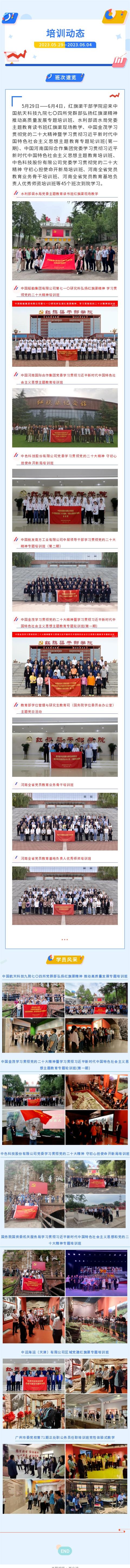 >一周培训动态，请查收~